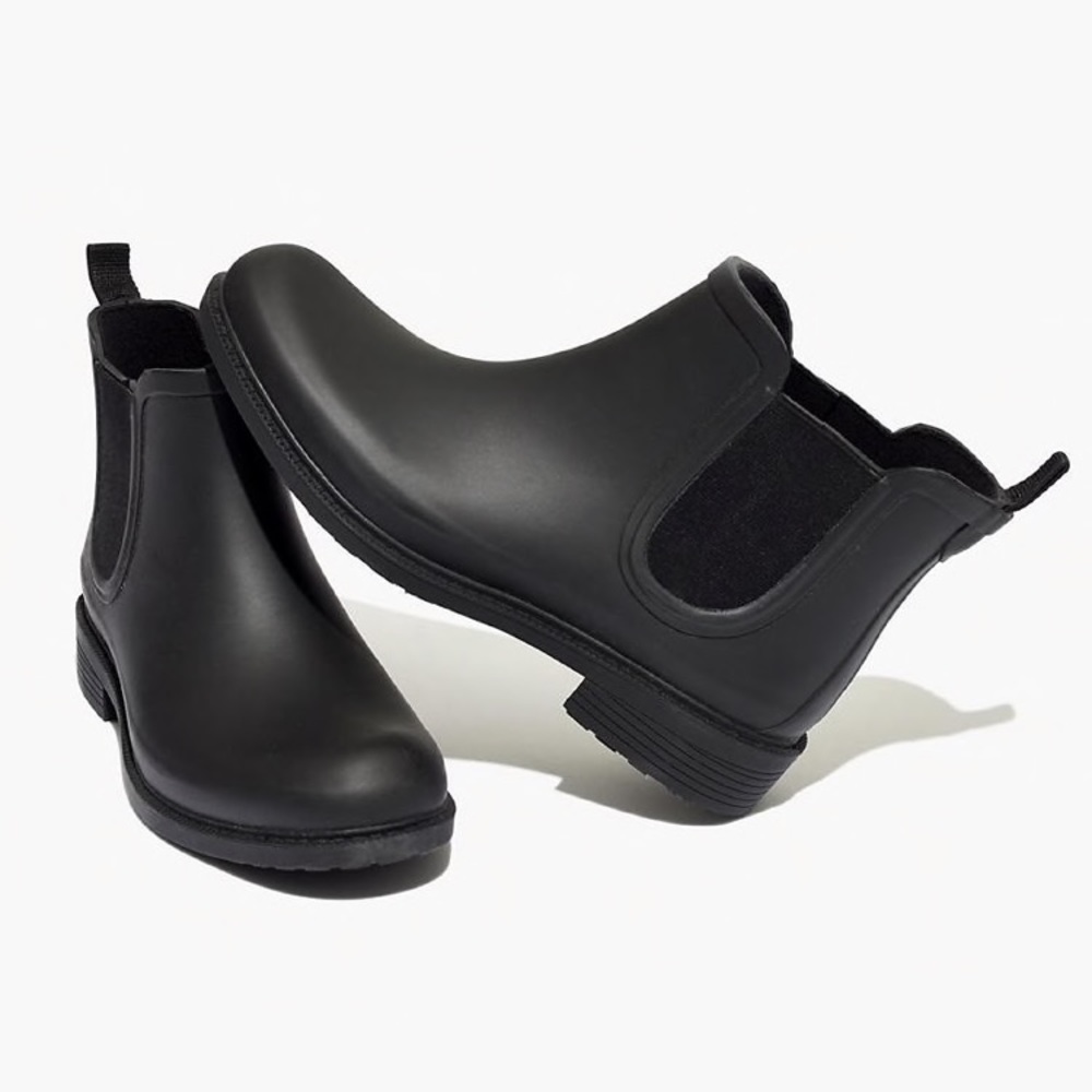 Madewell matte Chelsea rain boots